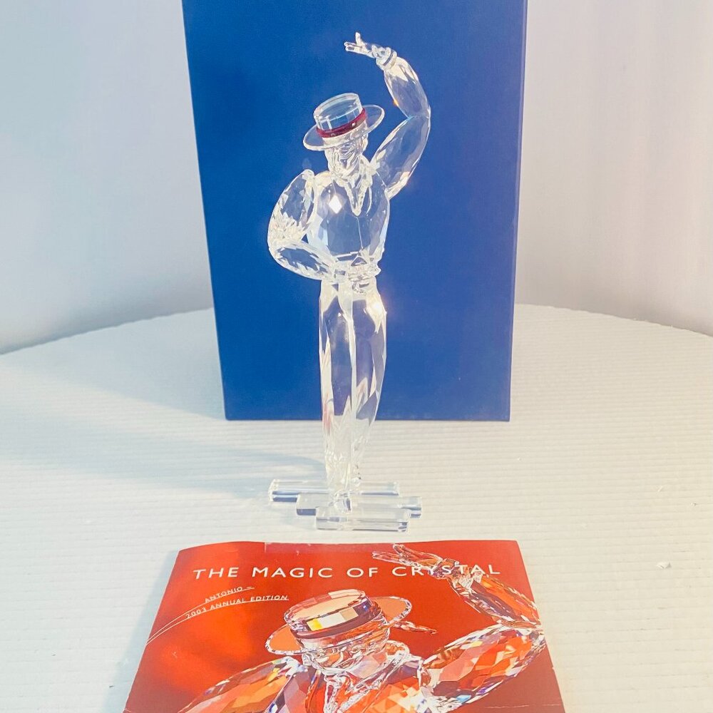 VTG Swarovski Crystal "Antonio" Magic of Dance Figurine (2003) w/ Original Box